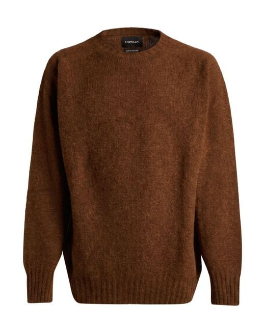 Howlin' By Morrison Orange Jumper for men