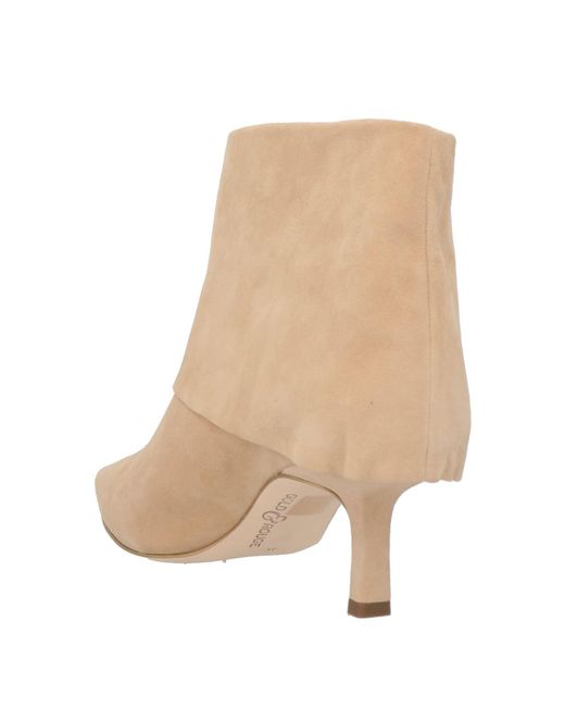GOLD&ROUGE Natural Ankle Boots