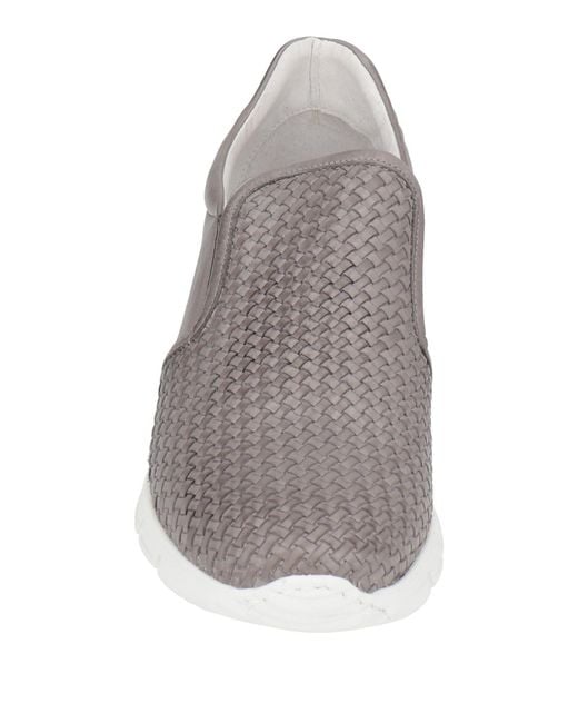 Exton Gray Sneakers Leather for men