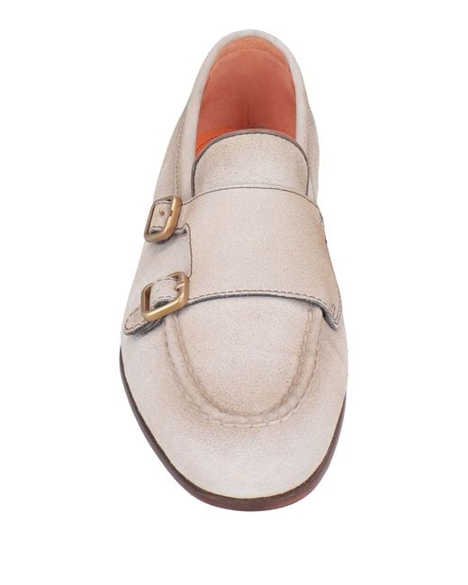Santoni White Loafer for men