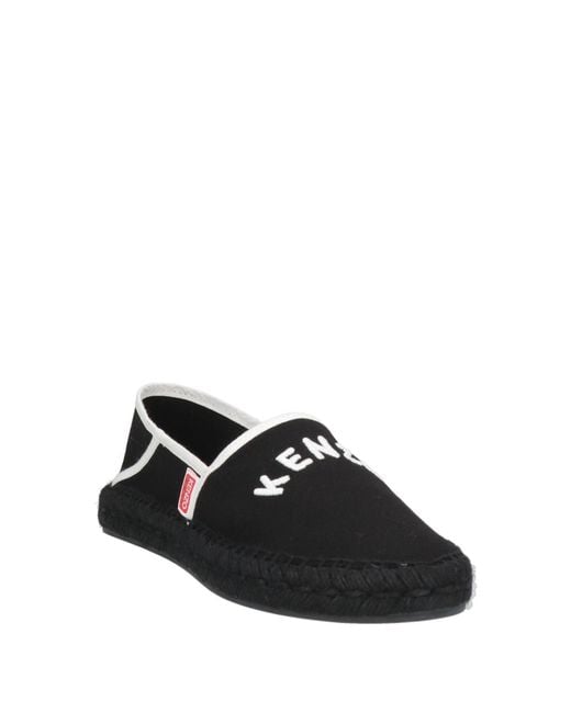 KENZO Black Espadrilles
