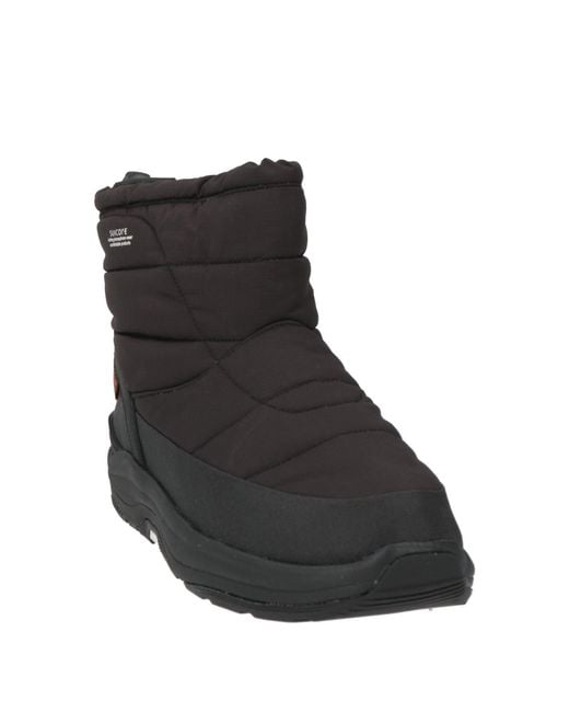 Suicoke Black Ankle Boots for men