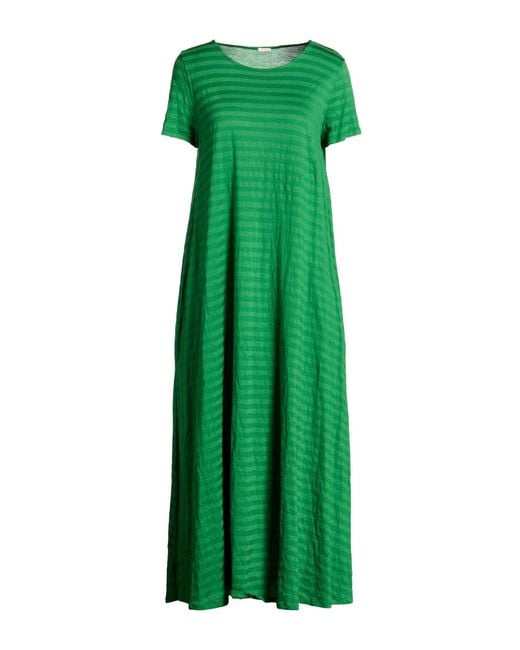 Apuntob Green Midi Dress