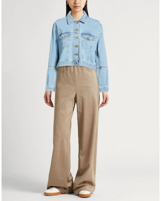 Alysi Blue Denim Outerwear