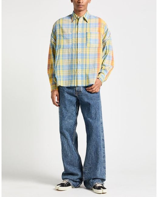 Facetasm Blue Shirts for men