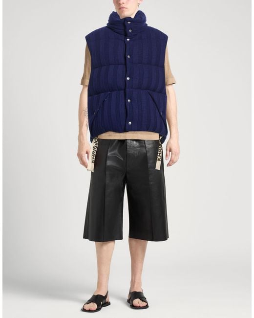 Khrisjoy Blue Vest Polyamide, Merino Wool, Viscose, Cashmere for men