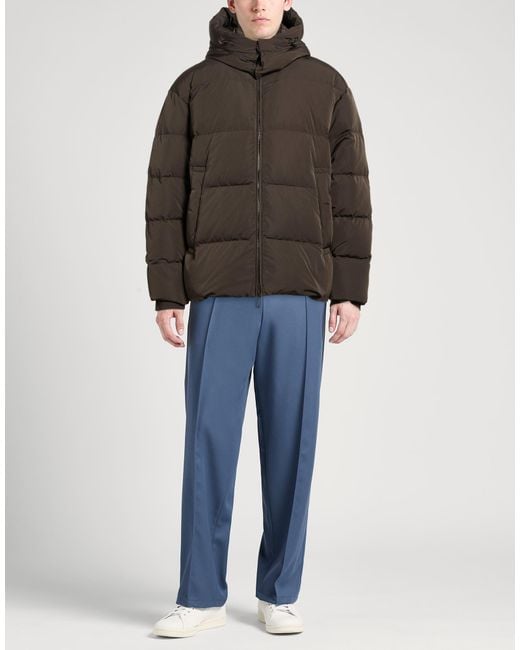 Emporio Armani Brown Puffer for men