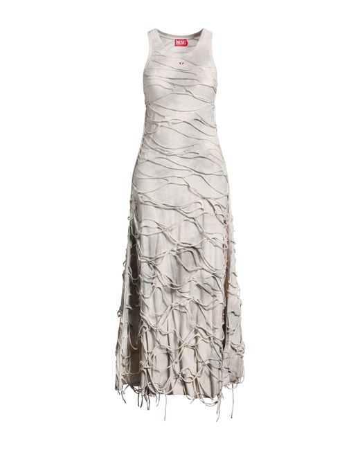 DIESEL White Maxi Dresses