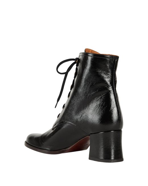 Chie Mihara Black Ankle Boots Leather