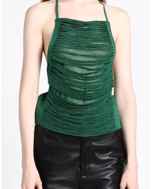 Circus Hotel Green Top Viscose, Polyester