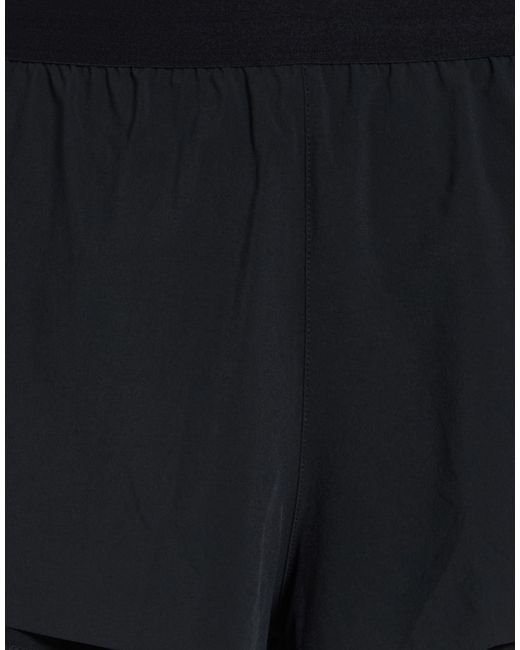 Nike Black Shorts & Bermuda Shorts Polyester, Elastane