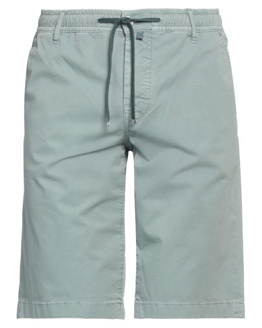 Jacob Coh?n Blue Sage Shorts & Bermuda Shorts Cotton, Elastane, Polyester for men