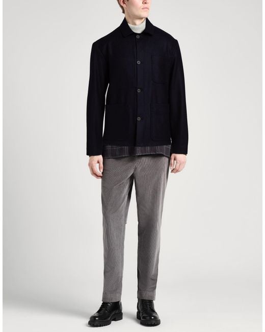 Drumohr Blue Jacket for men