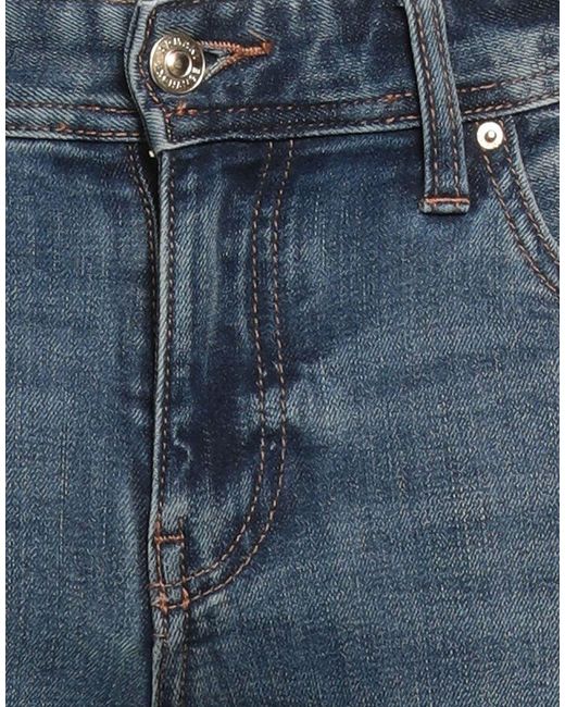 ARMANI EXCHANGE Blue Jeans Cotton, Polyester, Elastane for men