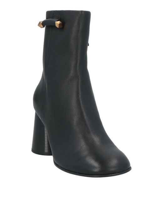 Ash Black Ankle Boots