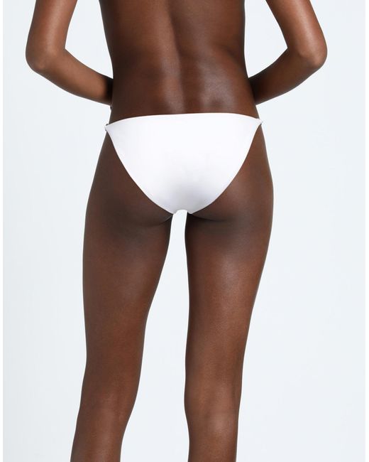 Braguita y slip de bikini JADE Swim de color White