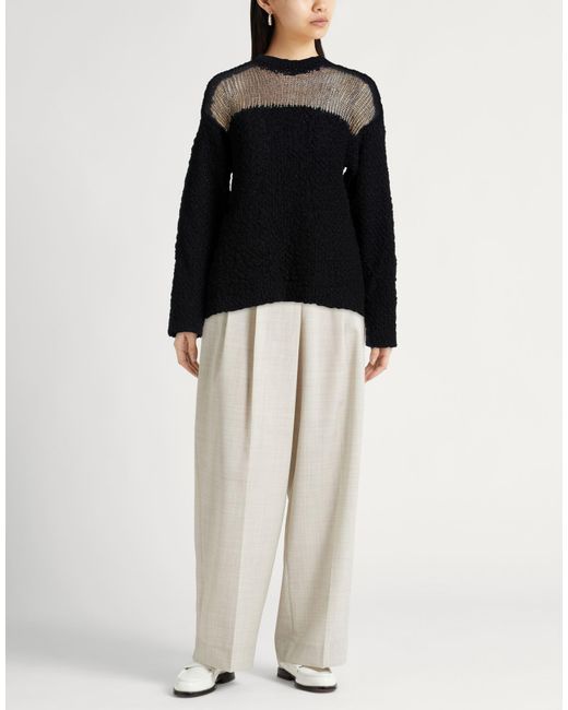 Semicouture Black Sweater Wool, Polyamide, Virgin Wool