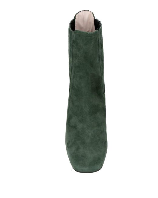 Islo Isabella Lorusso Green Ankle Boots Leather