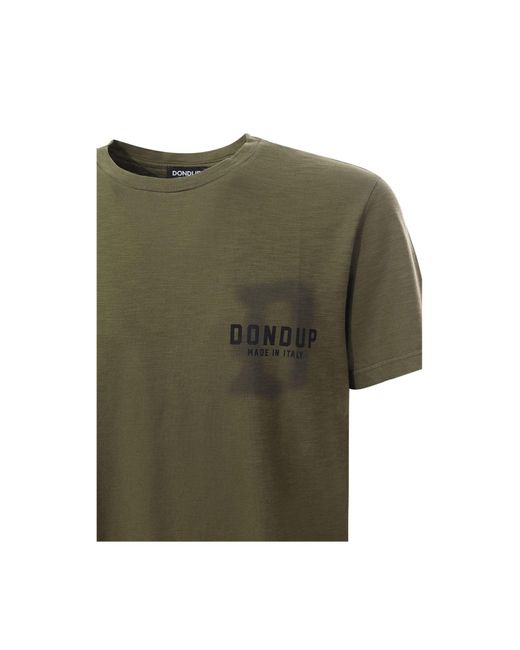 Dondup T-shirts in Green für Herren