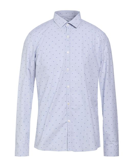 Emanuel Ungaro Blue Sky Shirt Cotton for men