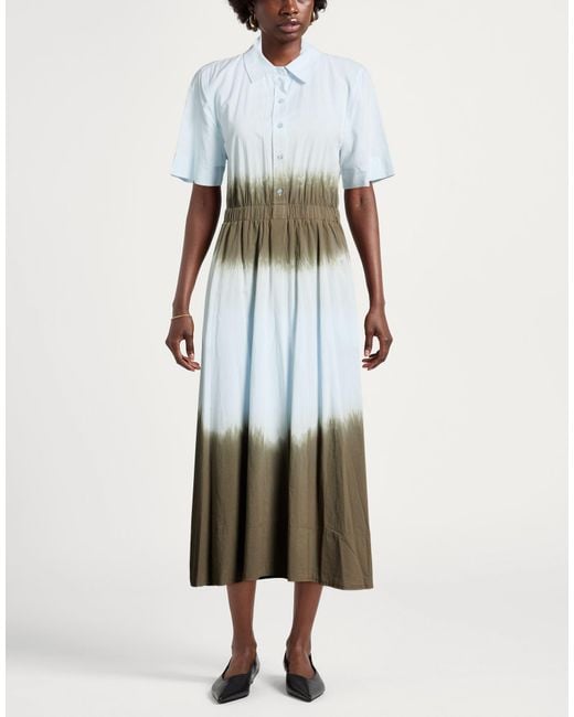 DKNY White Maxi Dress
