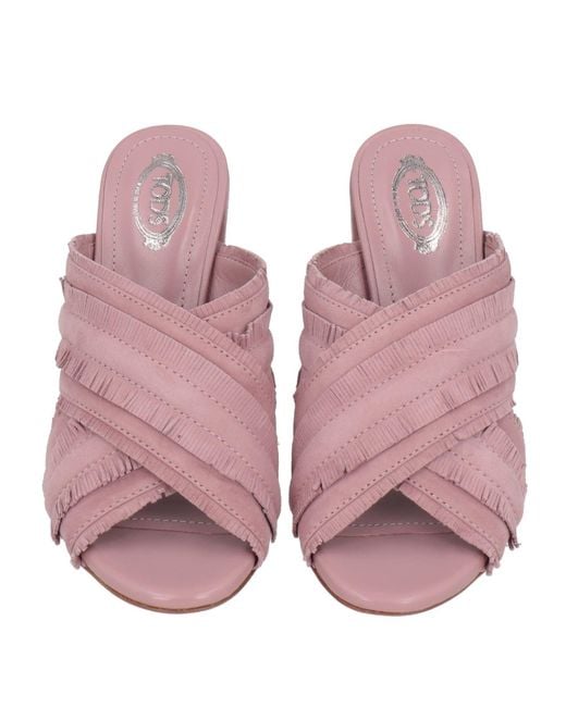Tod's Pink Sandals