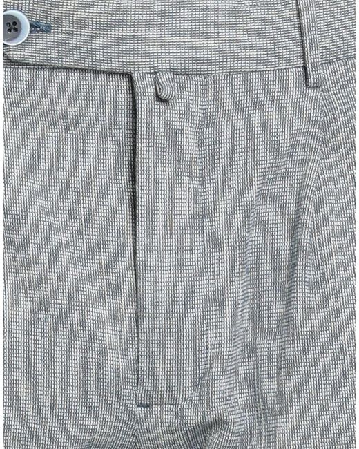 GTA IL PANTALONE Gray Pants Cotton, Linen for men