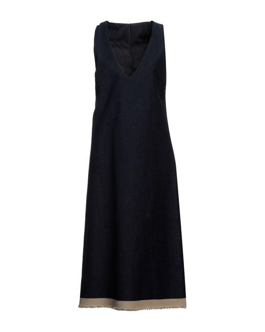 Nine:inthe:morning Black Midi Dress