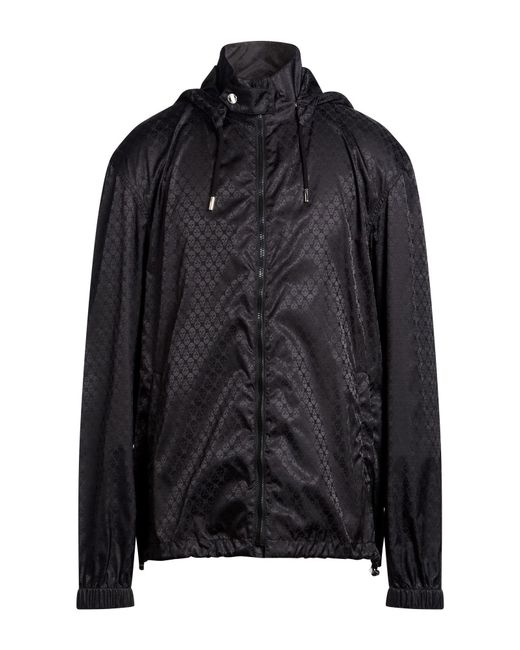 McQueen Black Jacket Polyamide for men