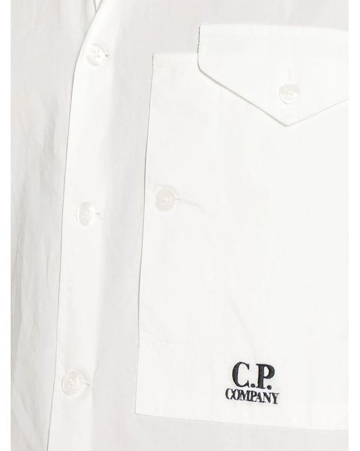 Chemise C P Company pour homme en coloris White