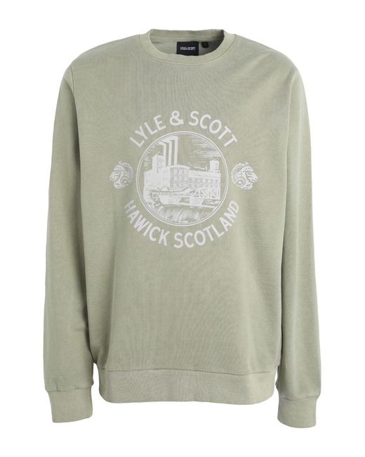 Lyle & Scott Green Sweatshirt for men