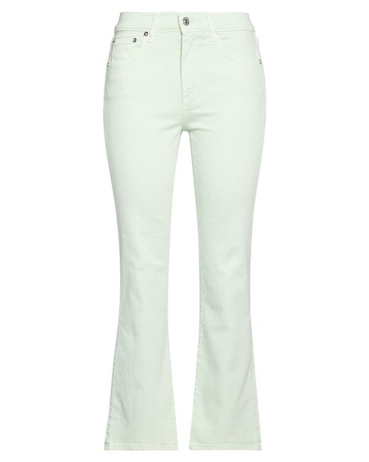 Roy Rogers White Jeans Cotton, Elastane