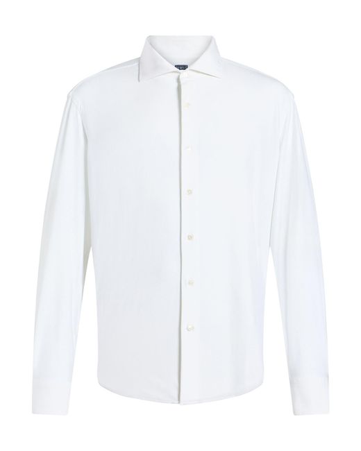 Camisa Fedeli de hombre de color White