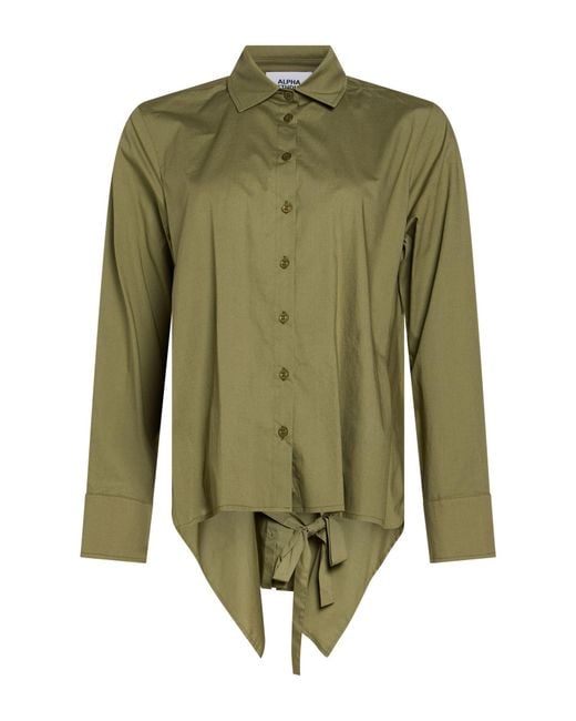 Alpha Studio Green Shirts
