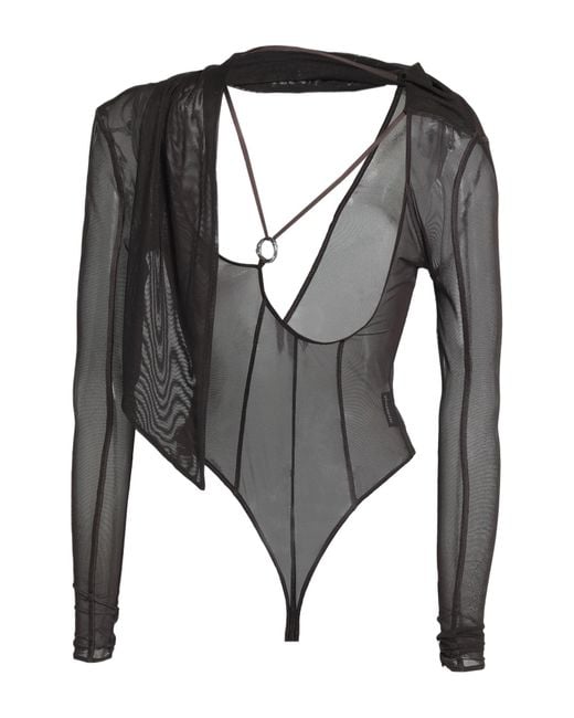 Jacquemus Gray Bodysuit