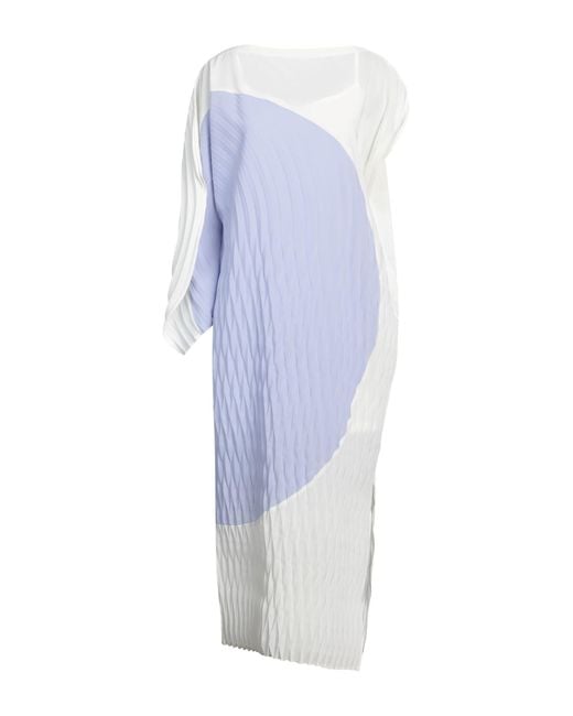 Issey Miyake Blue Midi-Kleid