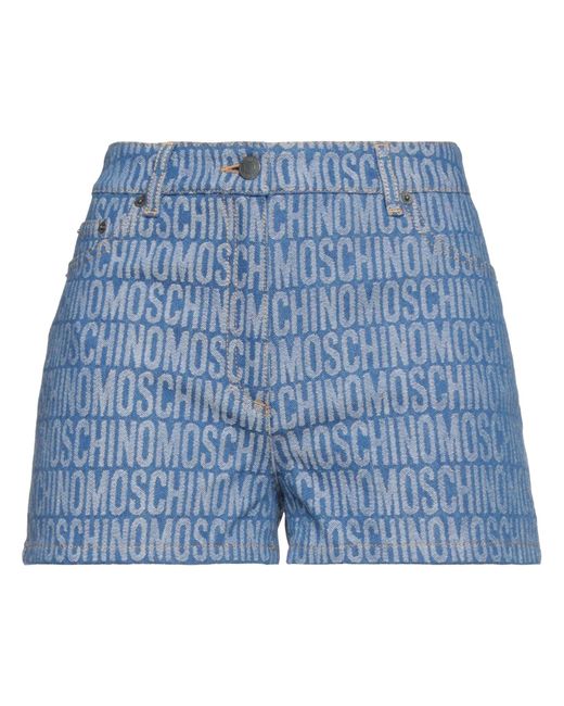 Moschino Blue Denim Shorts