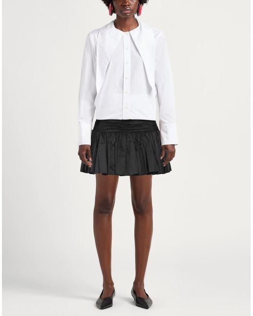 Patou Black Minirock