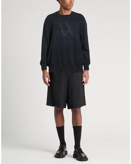ARMANI EXCHANGE Blue Jumper for men