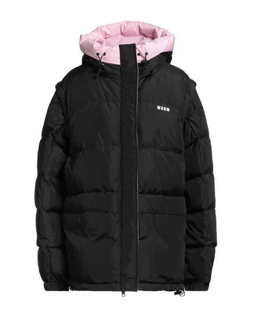 MSGM Black Puffer
