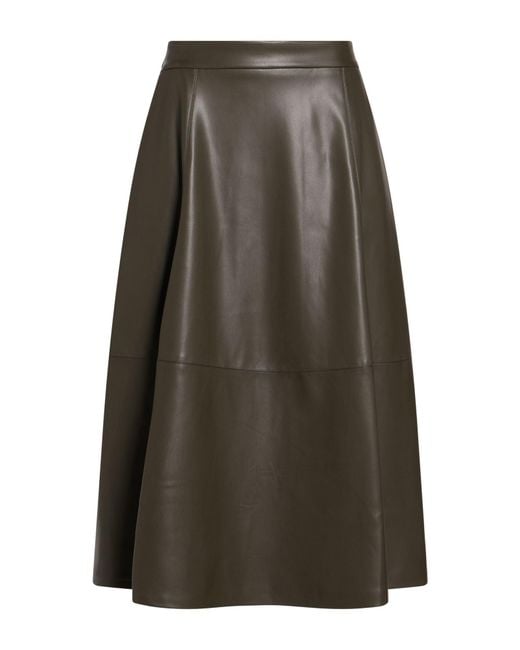 Manila Grace Gray Midi Skirts