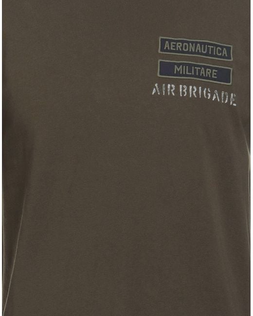 T-shirt Aeronautica Militare pour homme en coloris Green