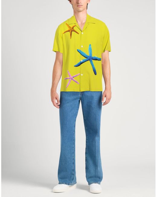 Sandro Yellow Shirt for men