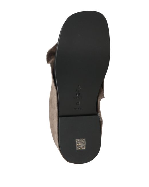 The Attico Brown Mules & Clogs Leather