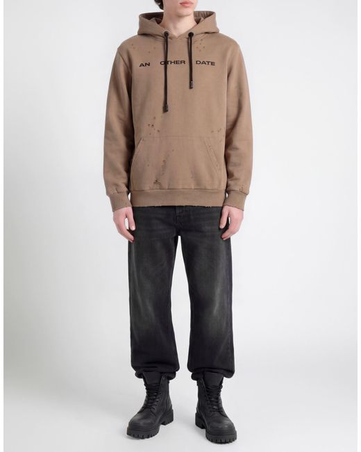 AN OTHER DATE Natural Sand Sweatshirt Cotton for men