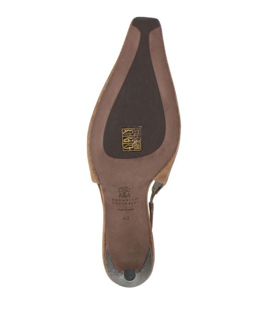 Brunello Cucinelli Brown Pumps