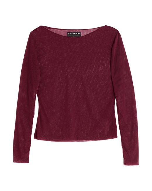 La Petite Robe Di Chiara Boni Red T-shirts