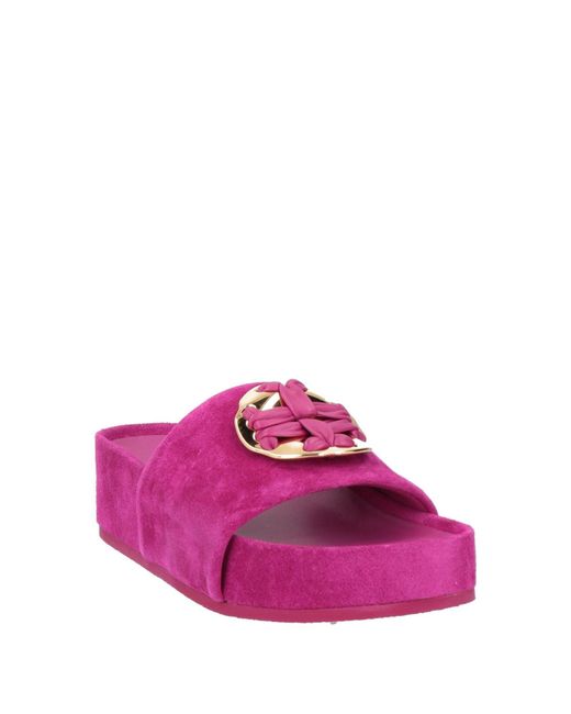 Tory Burch Purple Sandals
