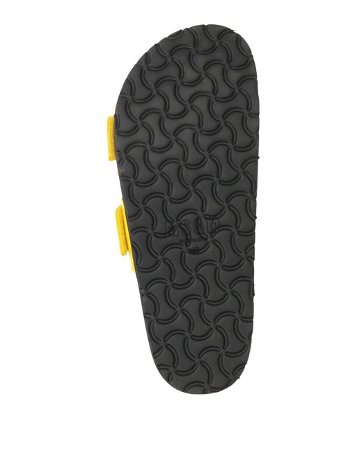 MSGM Yellow Sandals Leather