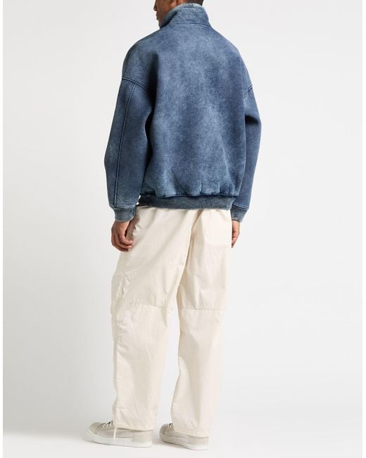 DIESEL Blue Sweatshirt for men